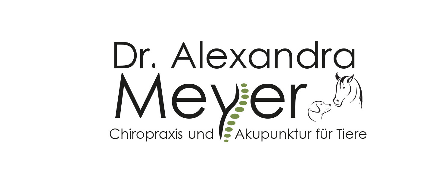 Logo Dr. Alexandra Meyer - Chiropraxis und Akupunktur für Pferde und Hunde